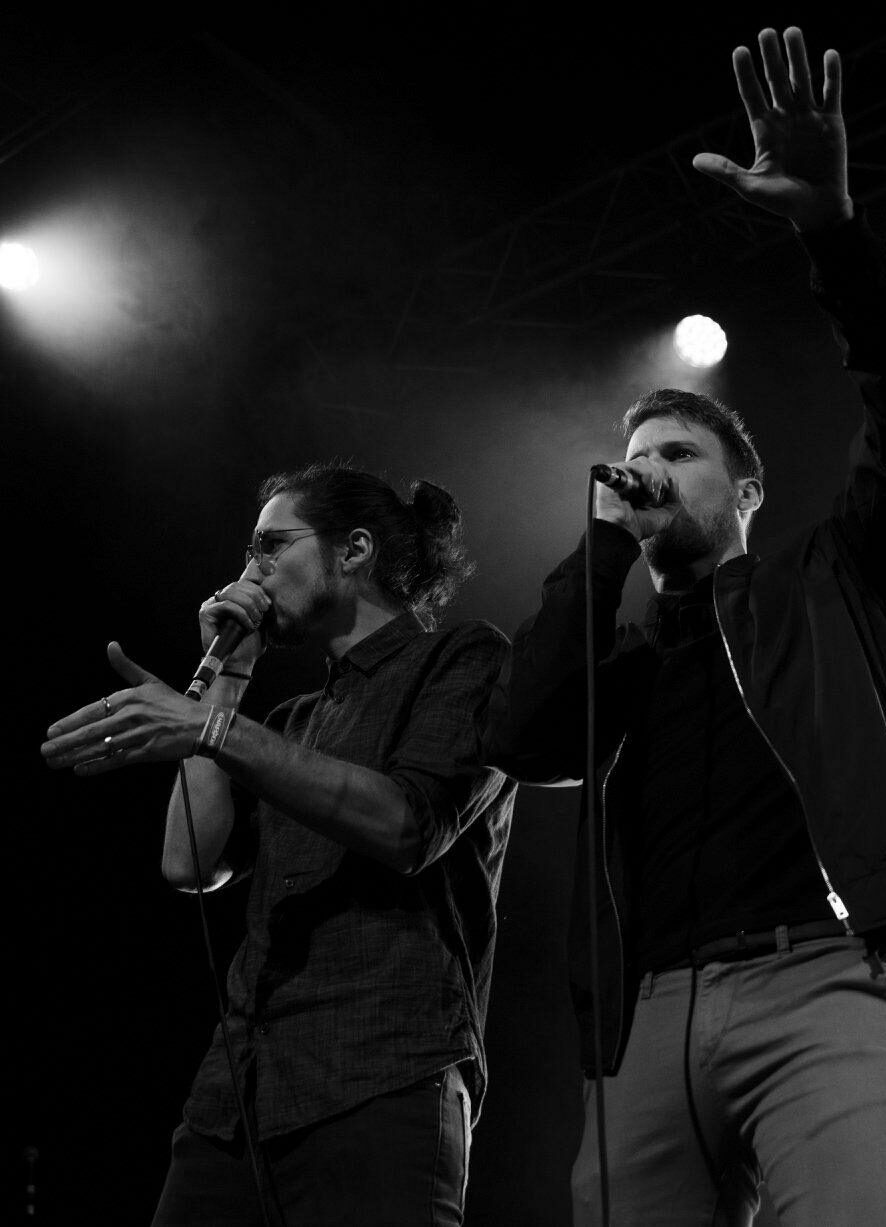 le svendro sur scene lors des championnat de france de beatbox