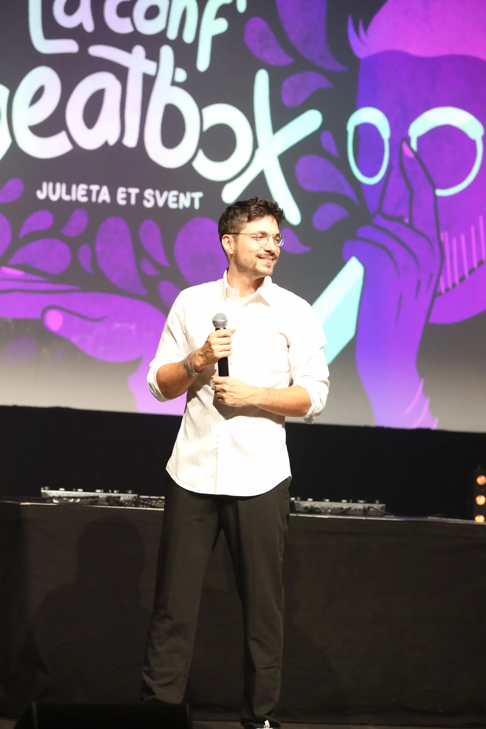 svent sourire spectacle conf beatbox
